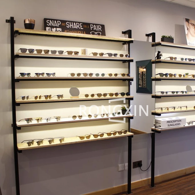 Vitrine Magasins Lunettes Vitrine De Décoration En Bois Pour