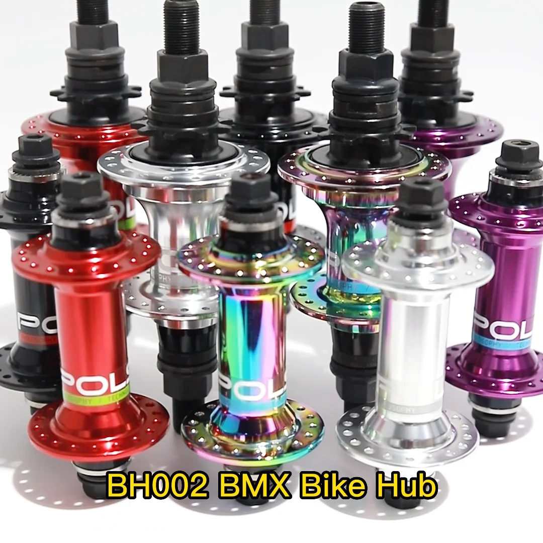 POLSO BH002BMXバイクパーツ110mm高強度M14アクスルBMXハブ左ドライブ