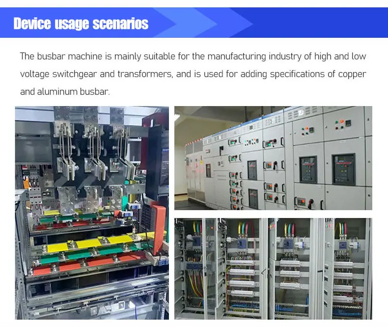 High Quality Multifunctional Busbar Bending Machine Busbar Punching and ...