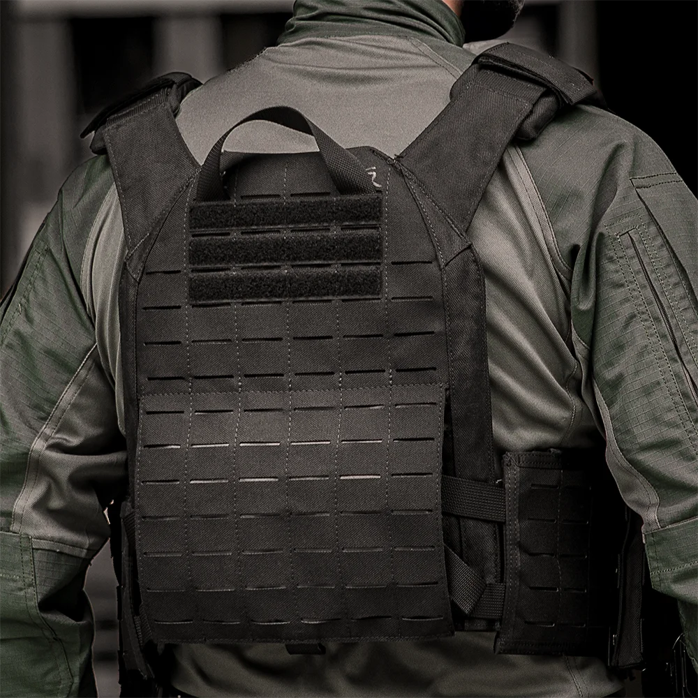 1000d Nylon Tactical Plate Carrier Vest Multi-purpose Molle Protective ...