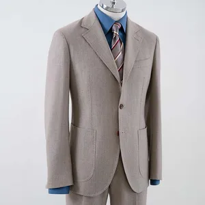 Latest Design 3-Piece Groom Coat and Pant Black Wool Fabric Men's Bespoke Business Suit Size Options Available