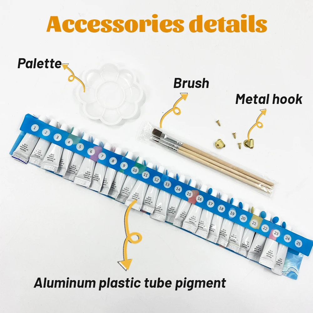 Sexy Woman Nude Back Framed Oil Painting By Numbers On Canvas Paint By