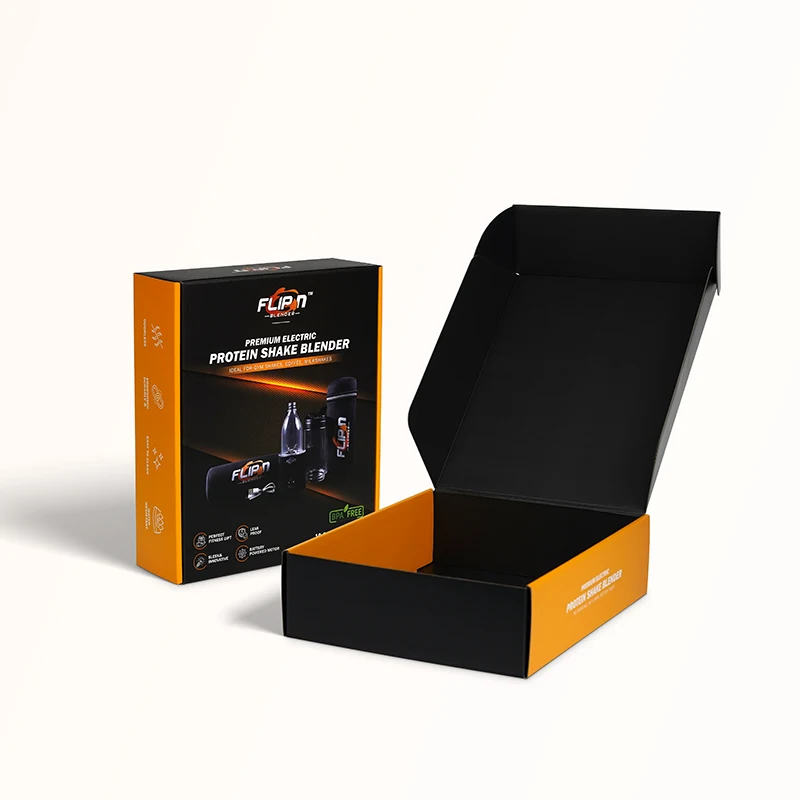 Biodegradable Mailer Box Custom Logo Size E Flute Corrugated Cardboard Packaging Carton Shipping Boxes for Clothing Photo Frame