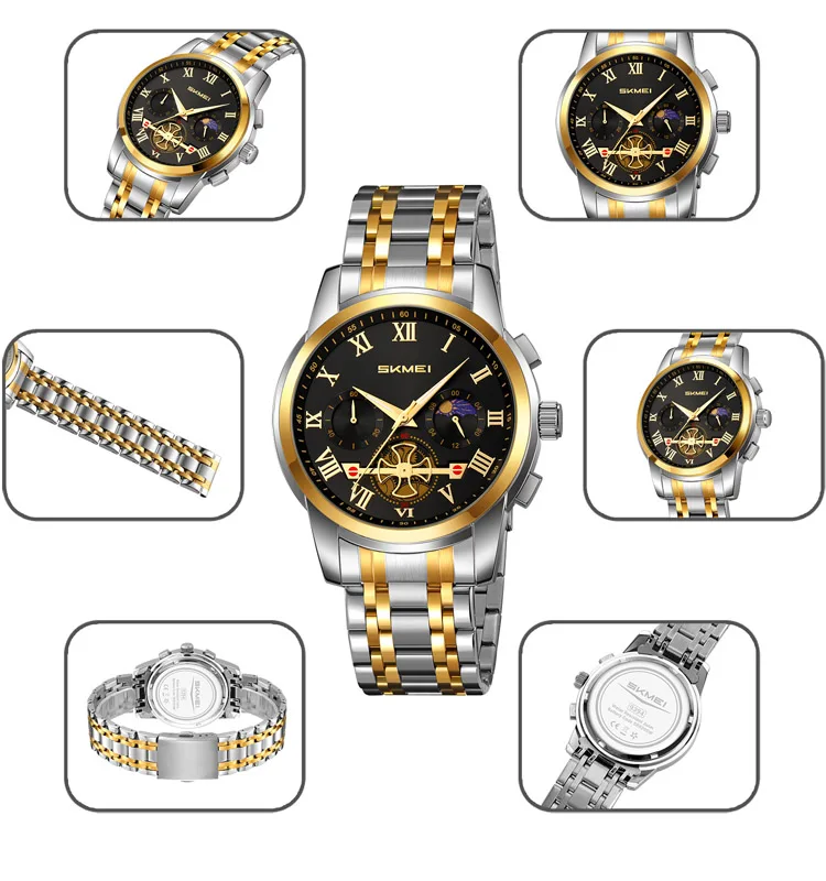 Skmei 9394 Moon phase watch
