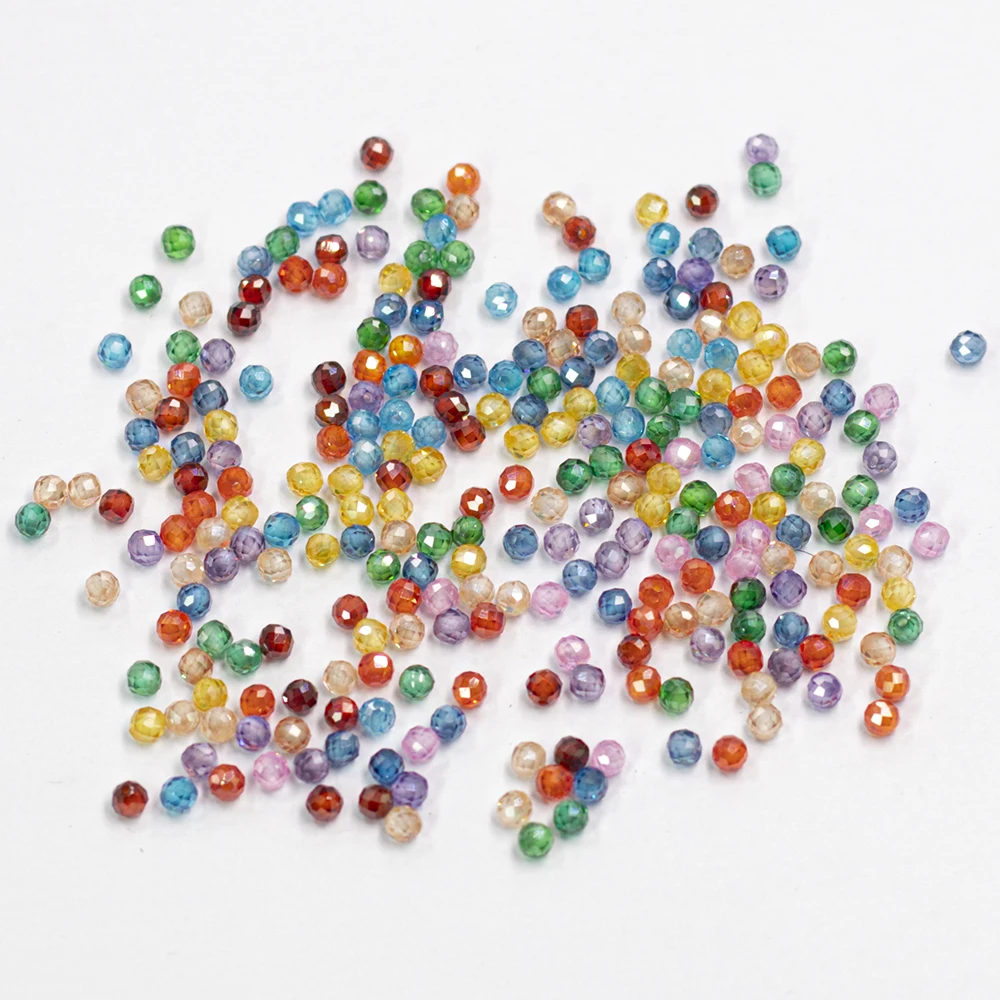 Cubic zirconia beads on sale wholesale