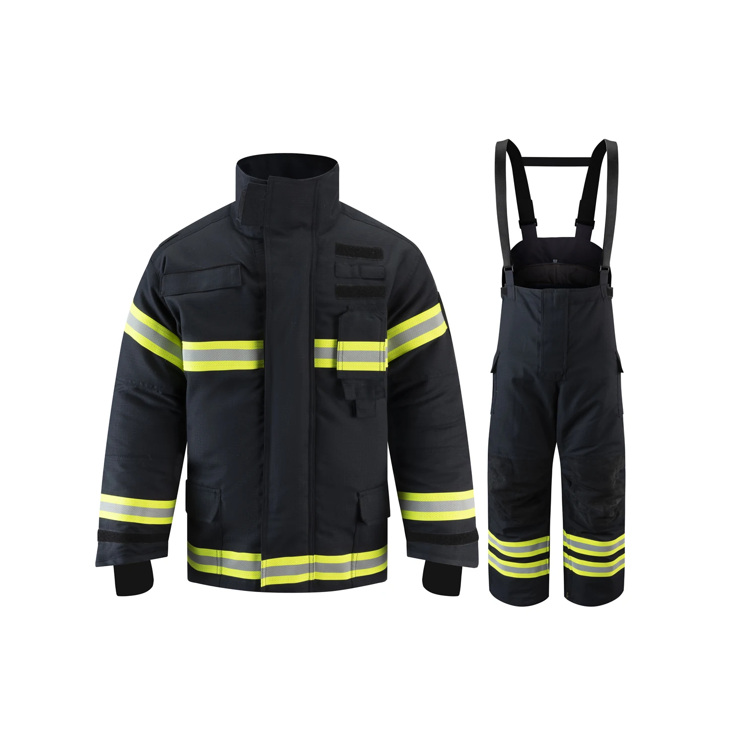 EN469 2020 2024 Fire Fighting Jacket - Aramid, Flame Resistant