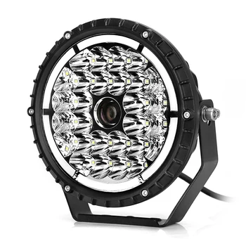 7" 90w 12 volt High Power LED driving light with postion light off road spotlight working light