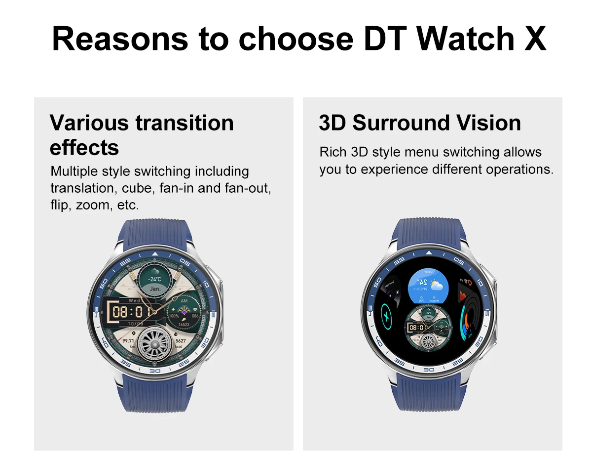 Chinese factory supplier supply  2025 Dt Watch X 1.43