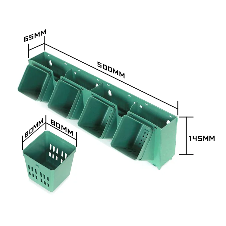 Вертикальный Зеленый горшок для выращивания растений с зеленой стенкой садовой башни/система поддонов поддонов/горшок
