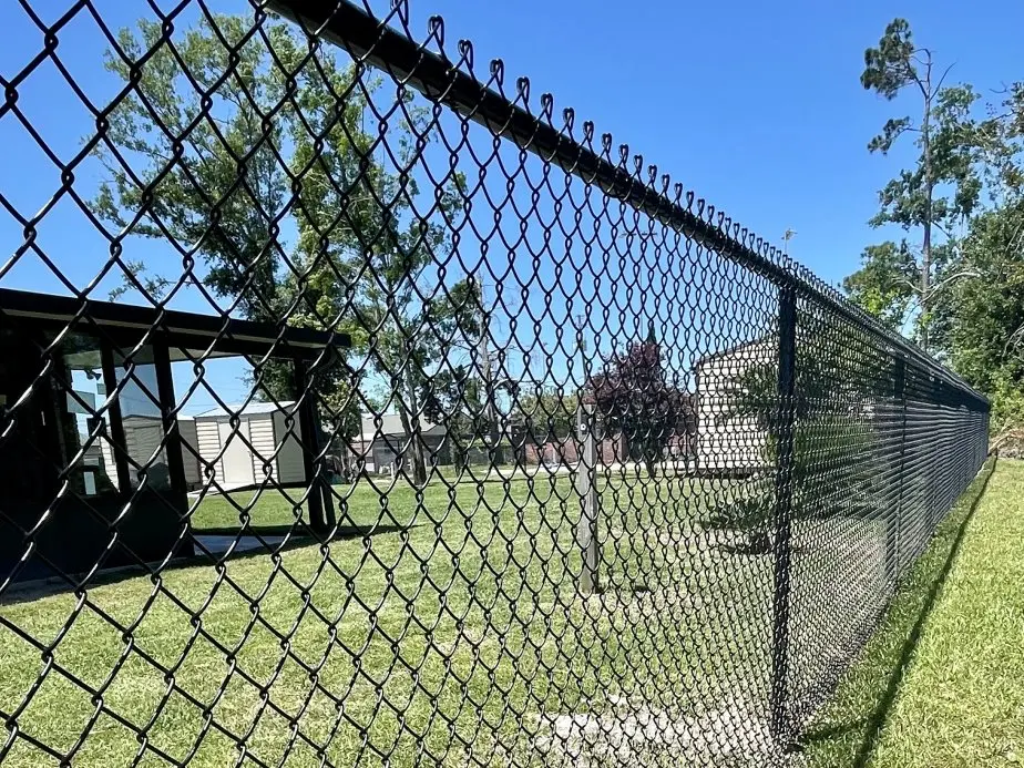 3mm Wire 50X50mm Diamond Mesh Galvanized Steel Temporary Chain Link Fence/Cyclone Fence