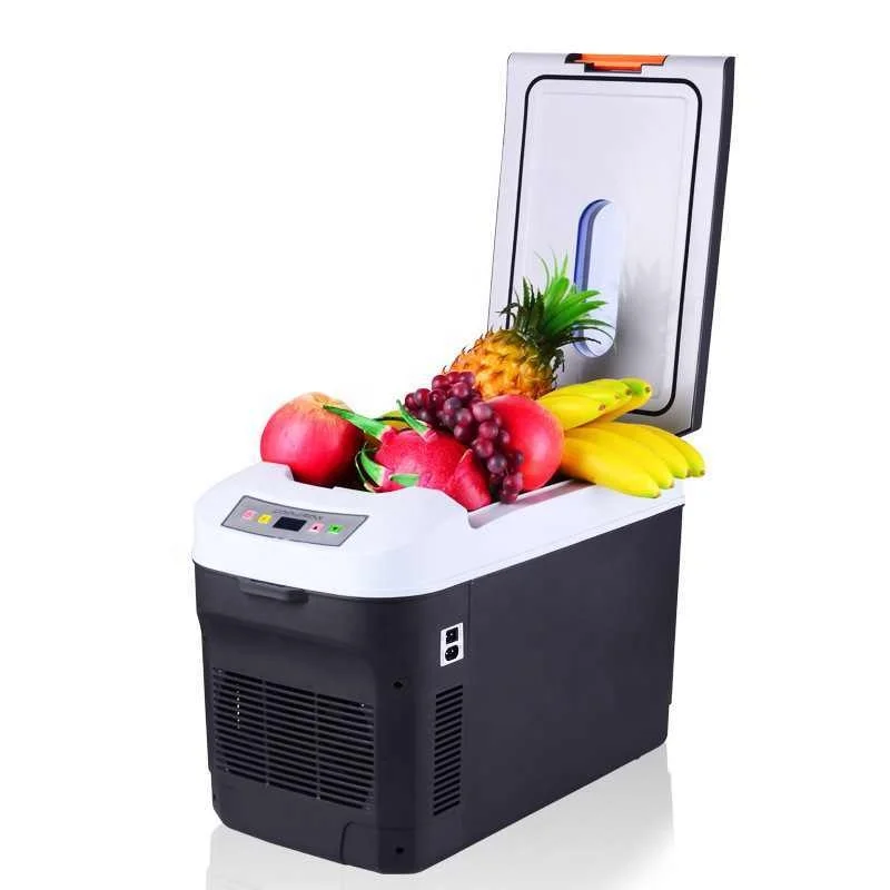 Портативный автомобильный мини-холодильник, 25 л, 12 В/24 В/220 В