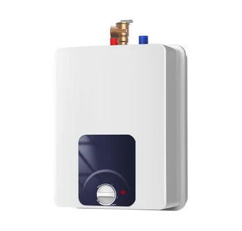 120V 1.3 Gallon Mini Tank Water Heater Electric Point of Use Under Sink Water Heater Corded Wall or Floor Mounted