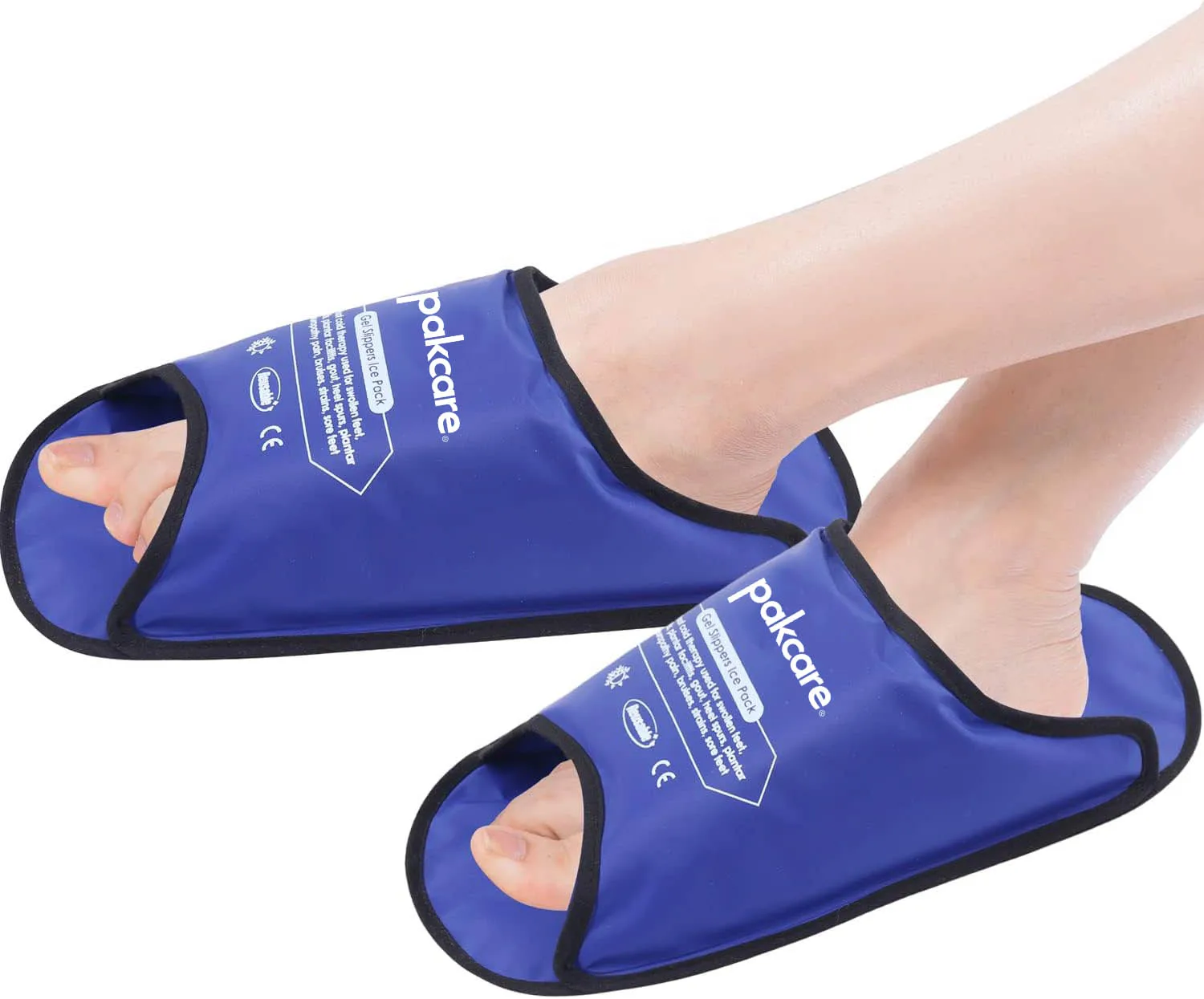 Antislip Foot Ice Pack Slippers Feet Gel Cooling Packs For Swollen And