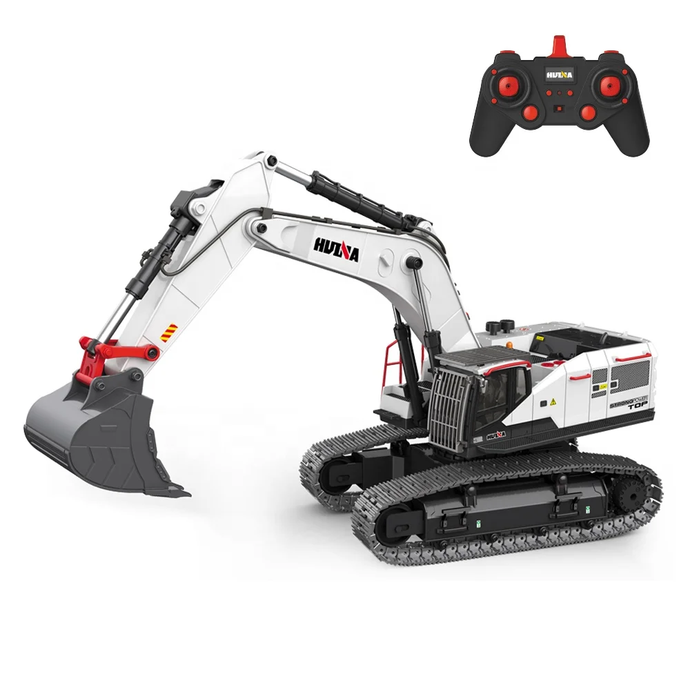 Huina RC Truck Car 1594 1/14 Scale 2.4G 22CH RC Excavator Alloy