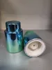 Vert chromé + bleu