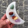 Selenite Moon Bowl