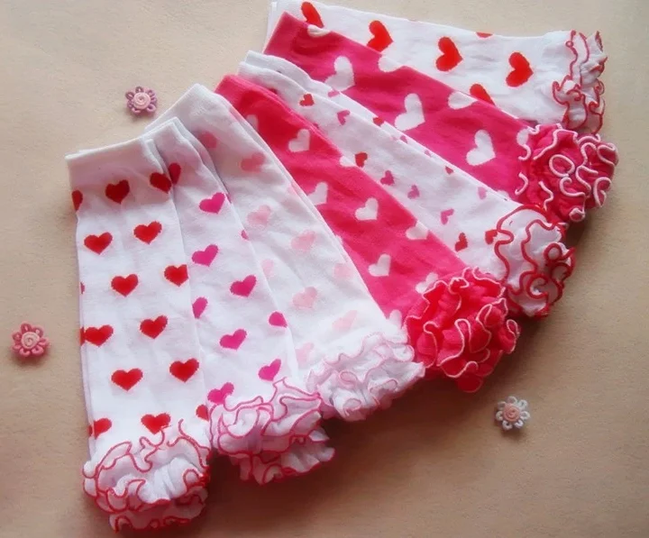 2023 St Partrick's Day Leg Warmer Printed Shamrock Infant Sock Leg And