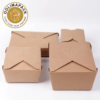 Paper Take-Out Boxes - 66 oz