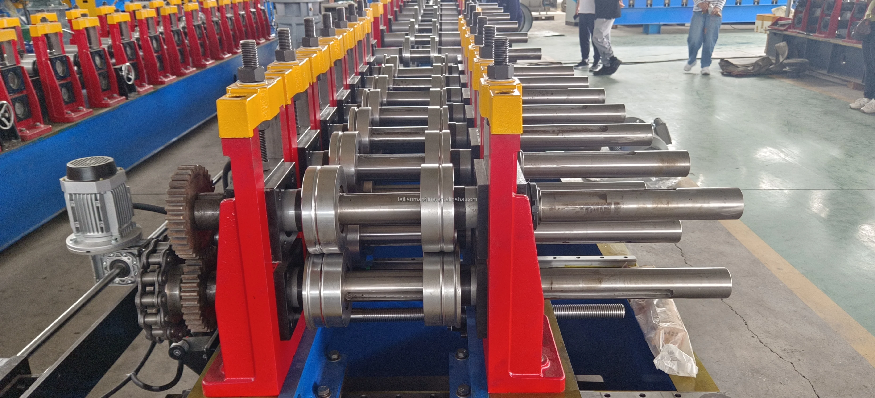 High Speed Forming Cable Tray Roll Forming Machine Punching Cu Channel Cable Tray Machine
