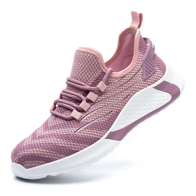 Высококачественные мужские и женские легкие дышащие Нескользящие рабочие кроссовки со стальным носком