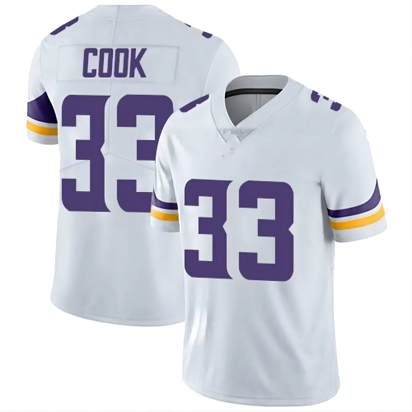 NFL_Jerseys Youth Football Jerseys custom Minnesota''Vikings''19 Adam  Thielen 18 Justin Jefferson 4 Dalvin Cook 16 Lewis Cine 22 Harrison Smith  99 Danielle Hunter 