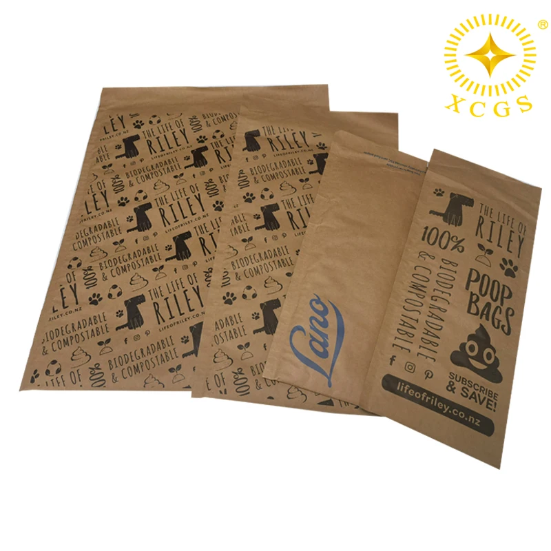 Eco-friendly Kraft Paper Envelopes Biodegradable Recycled