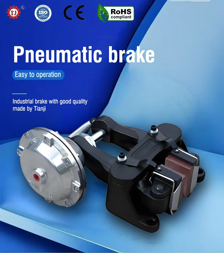 Pneumatic Air Disc Brake Vertical Horizontal Type DBG DBH Industrial Caliper factory