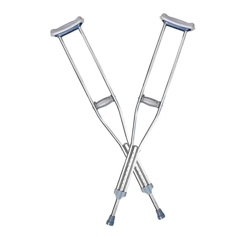 Portable Axillary Aluminum Crutches for Disabled