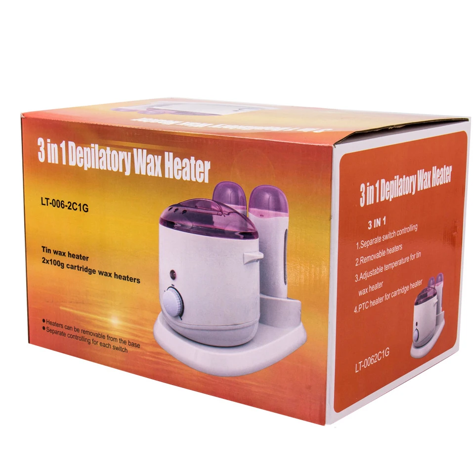 3 In 1 Multifunctional Warmer Kit Hair Removal Paraffin Wax Heater