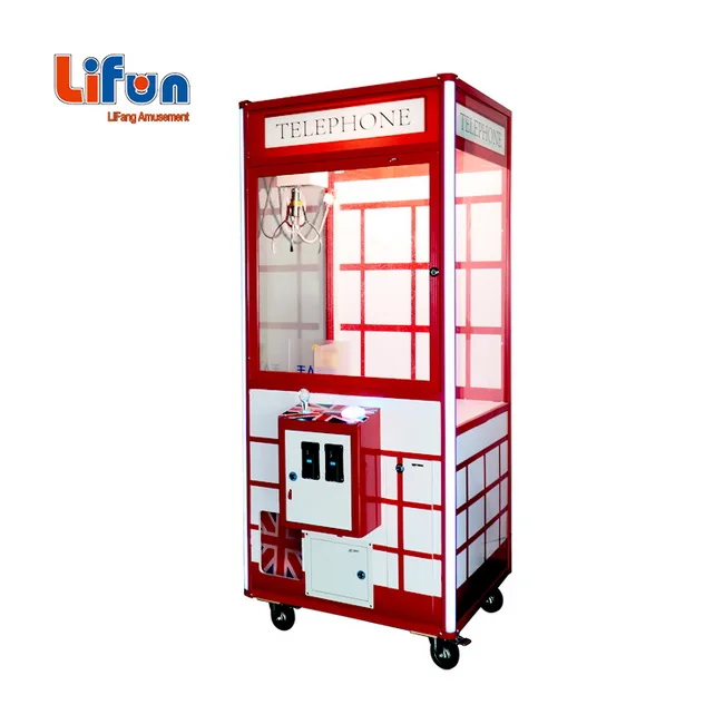 Factory Cheap Coin Operated Doll Claw Game Machine Cheap Toy Crane Claw Arcade Game Machine with Bill Acceptor