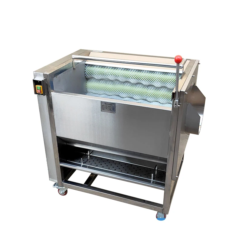 Fully Automatic Electric Cassava Peeling Machine/potato Cleaner Washer ...
