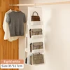 White 8 Pocket Hanging Bag