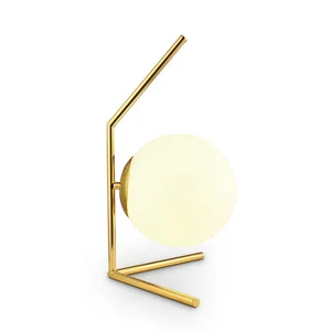 Nordic Modern  Glass Bedside Luxury Table Light Lamps Home Decor