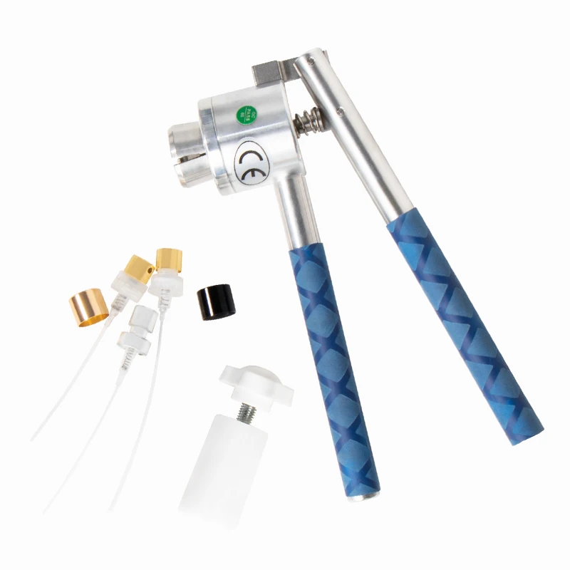 Manual Hand Tool 15 mm Perfume Bottle Crimping Machine