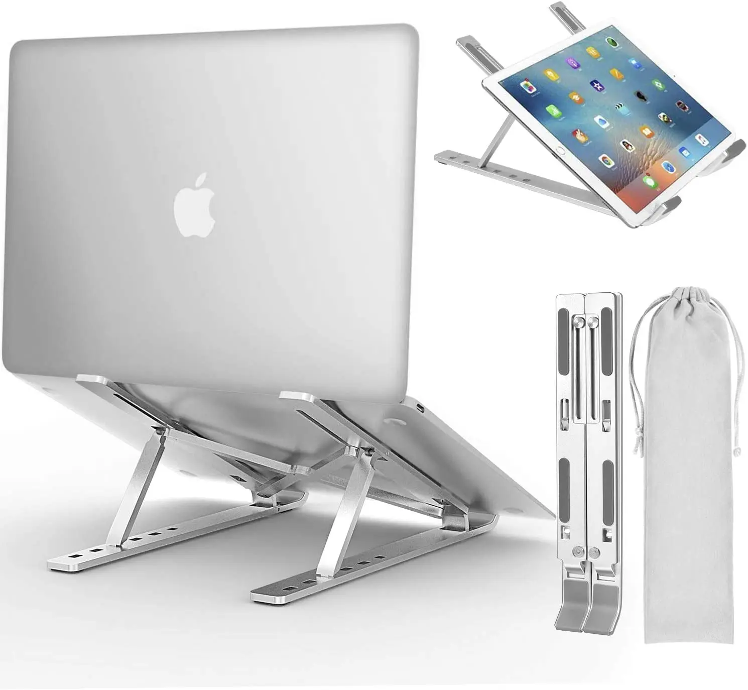 foldable aluminum laptop stand