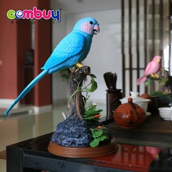 ガラス製　オウム H9c20b429de094952893b92d25c31f