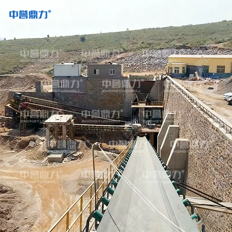 1000 Tons Per Hour Calcite Crushing Production Line 0-5mm 5-20mm 20-40mm 40-80mm Sand and Gravel