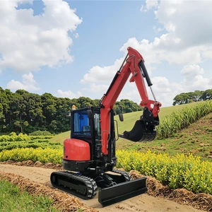 Excavator Machine Hydraulic New Crawler Digger Excavator Multifunctional Farm Mini Excavator