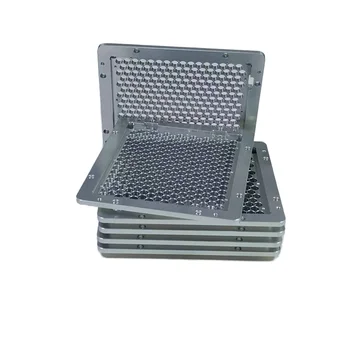 Customized Precision CNC Aluminum Parts 6063 Non-Standard Hardware Aluminum Alloy 3D Steel Heat Dissipation Ventilation Cover