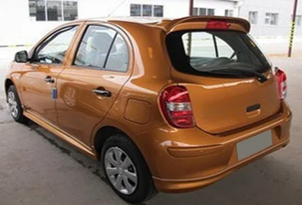 Auto Parts Abs Material Rear Spoiler Wing for Nissan March