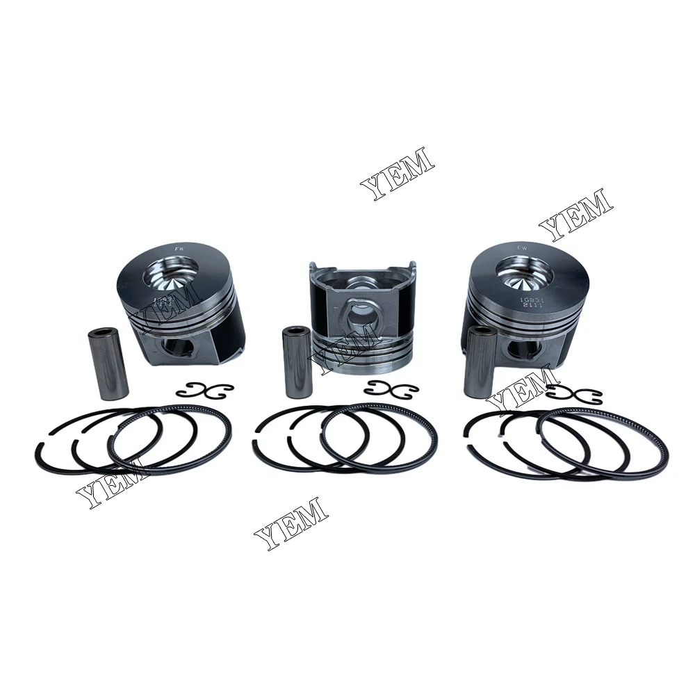 D1803 Pistons Kit With Piston Rings 1G8312111 for Kubota