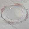 Transparent rose gold
