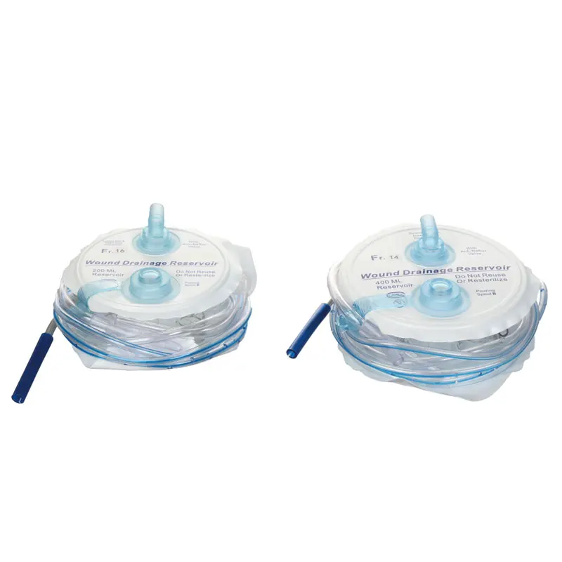 Silicone Closed Wound Drainage System and Tube Medical Consumables for Wound Management