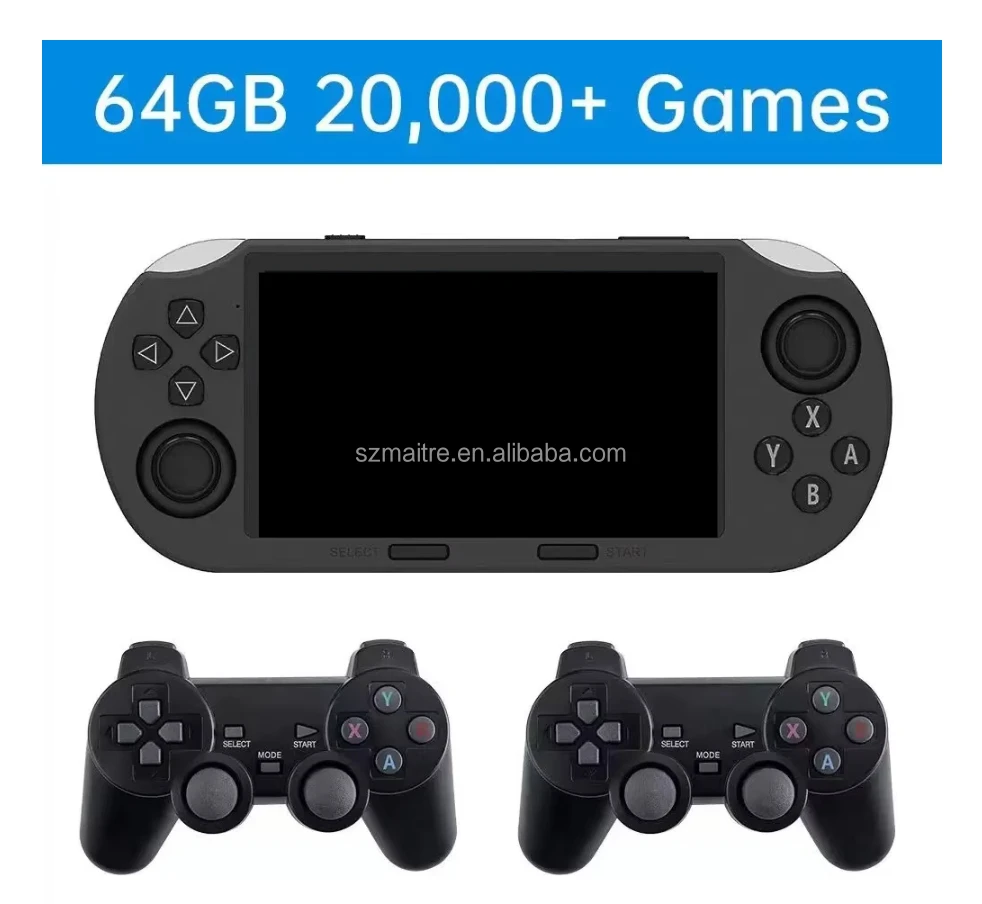SF3000 Handheld Retro Gaming Console – 20,000+ Classic Games, 3.5" IPS Screen, 3000mAh, Type-C