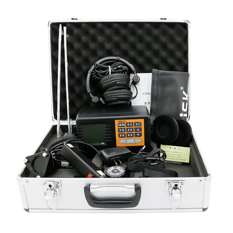 HURRISE LeakSeeker Pro - Rechargeable Water Pipe Leak Detector With Dual Probes & Sound Amplifier For Plumbing