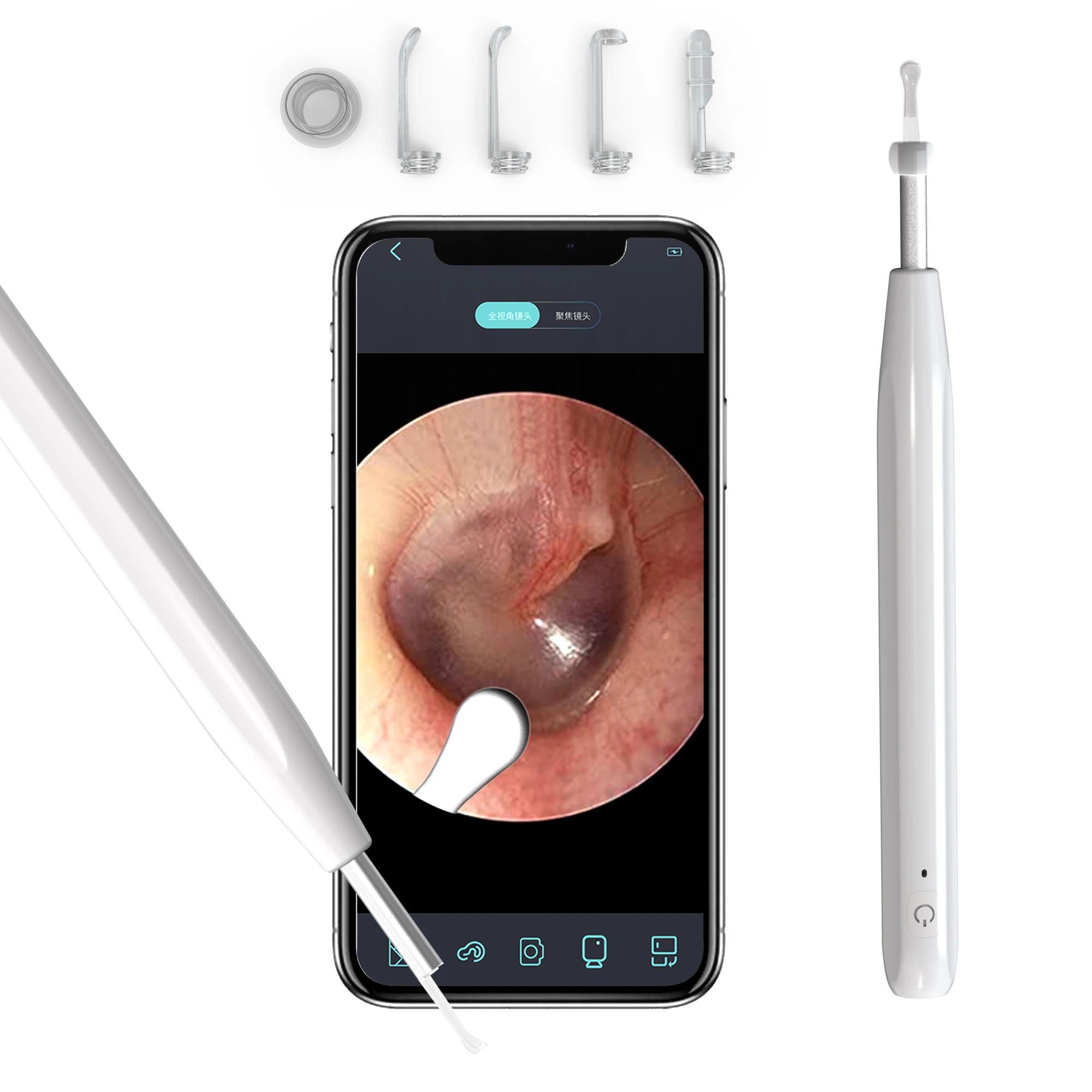 2023 New Product Ear Wax Removal Tool Camera Hd Wifi Ear Endoscope Best