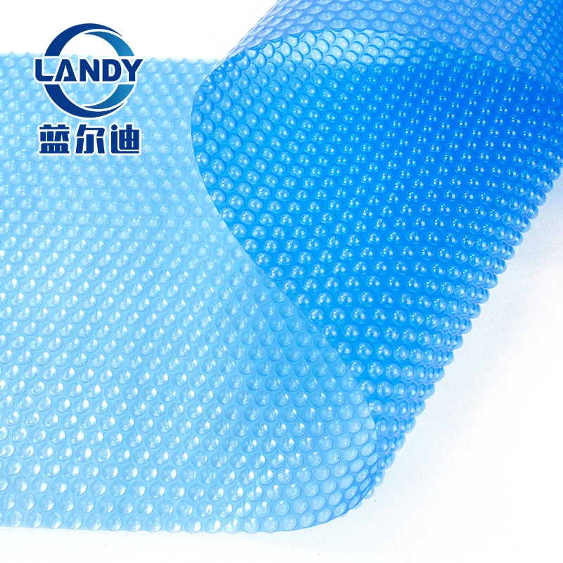 High Quality Dust-Blocking Solar Swimming Pool Cover Custom Printed with Pool Covers & Reels