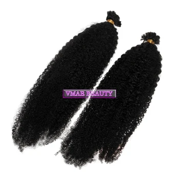 VMAE Unprocessed Virgin Human Braiding Hair Bulk No Weft Wholesale Hair Vendor Virgin Bundles In Bulk Afro Kinky Bulk Human Hair