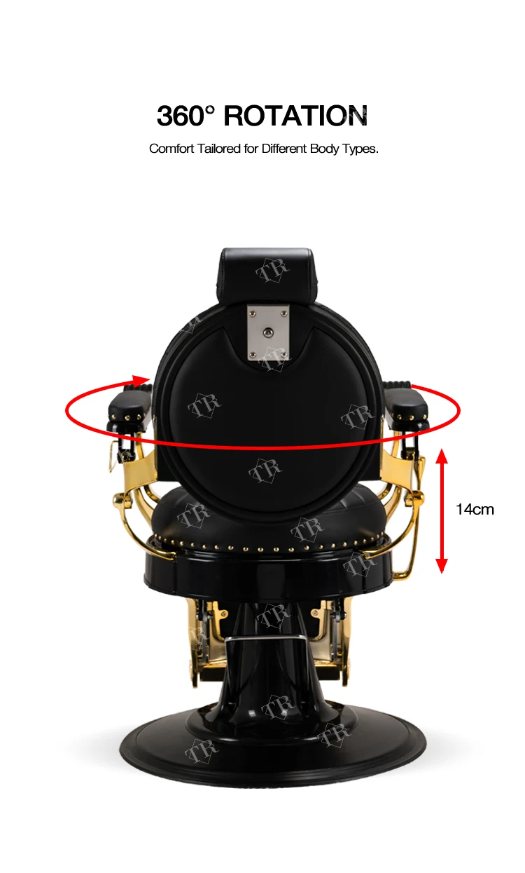 Wholesale Salon Hair Chair Classic Vintage Barber Luxurious Salon