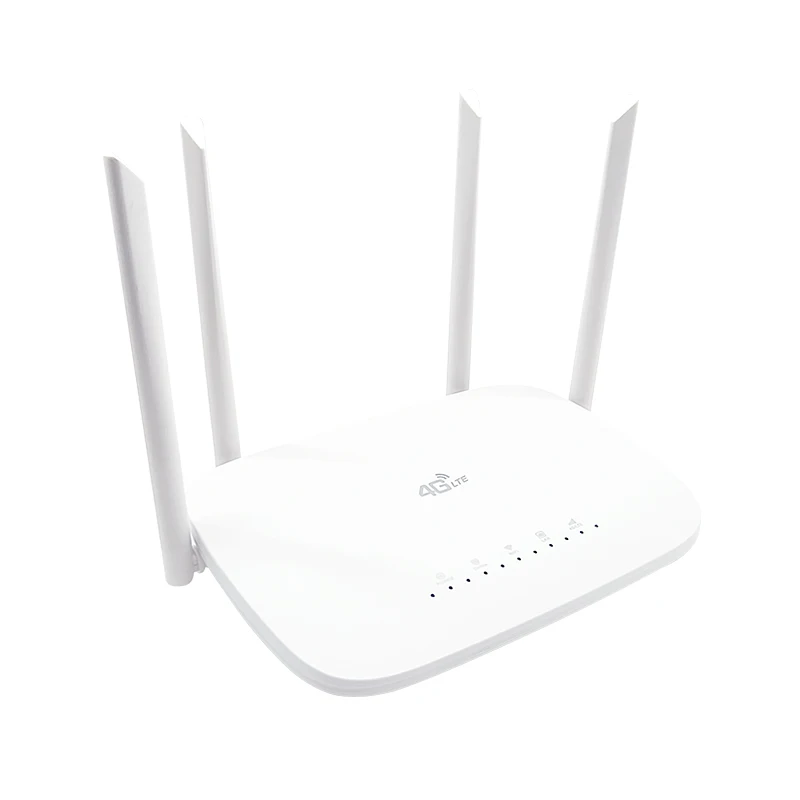 LE150C1 ホワイト 4GB RW 無線 Wi-Fi有 ZXIC ZX297520V3 for ZC-CR500 - 1FE WAN/LAN+3FE LAN+2.4GWIFI